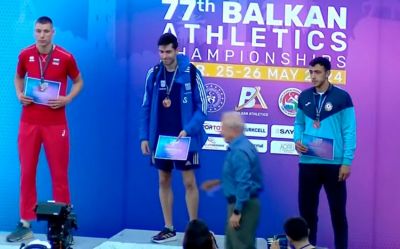 Azərbaycan atleti Balkan çempionatında bürünc medal qazanıb