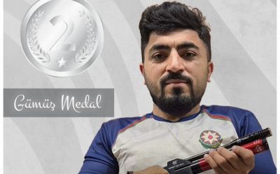 Azərbaycan idmançısı Serbiyada gümüş medal qazanıb