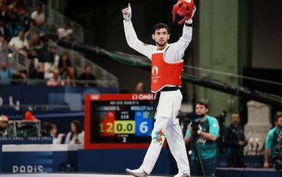 Paris-2024: Azərbaycan taekvandoçusu 1/4 finalda