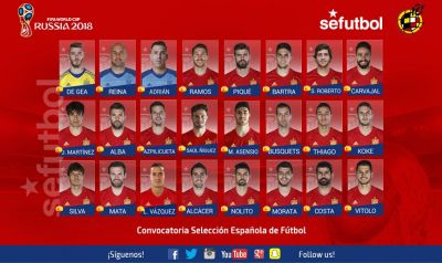 İspaniya millisinə 24 futbolçu dəvət aldı