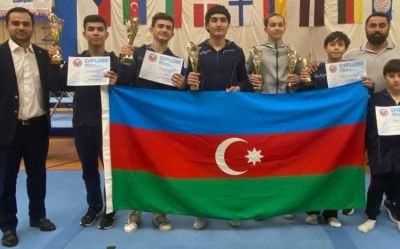 Azərbaycan gimnastları Çexiyadakı turnirdə medallar qazanıblar