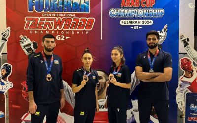 Azərbaycan taekvondoçuları beynəlxalq turnirdə 4 medal qazanıblar