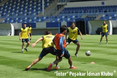 “İnter” “Qarabağ”la oyuna hazırlaşır