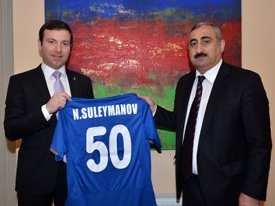 AFFA Nazim Süleymanovun yubileyini təbrik edib