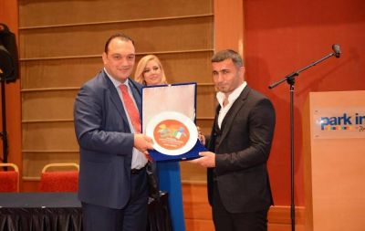 İtaliya-Azərbaycan Əməkdaşlıq və Dostluq Cəmiyyətinin təqdimatında Qurban Qurbanova mükafat verildi