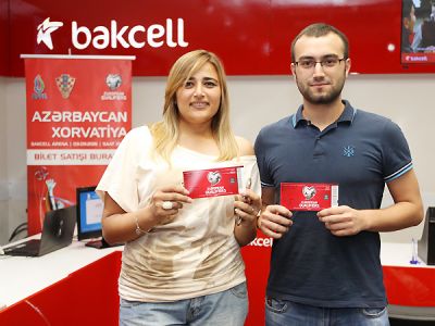 Azərbaycan - Xorvatiya oyununa bilet satışı davam edir
