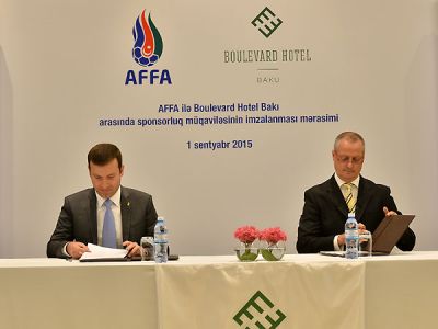 AFFA yeni sponsorla müqavilə imzaladı