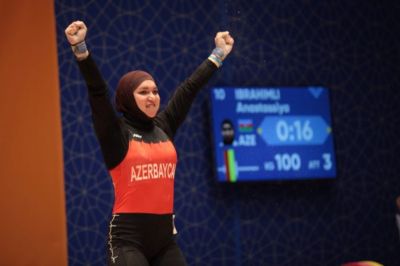 Azərbaycanlı atlet beş rekord yeniləyərək “Bakı-2017”nin qalibi olub