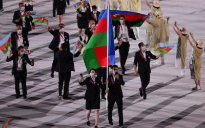 Azərbaycan idmançıları Tokio-2020-nin açılış mərasimində