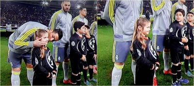 Ronaldo azyaşlı pərəstişkarını sevindirdi