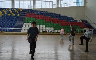 Qusar Olimpiya Kompleksində ilk dəfə qış idman növü üzrə məşqlər keçirilir