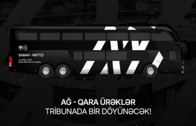 “Neftçi” azarkeşlər üçün avtobus ayırdı: 