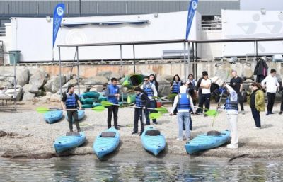 Bakı Avarçəkmə və Kanoe İdman Klubunda tələbələr üçün təlim keçirilib