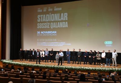 Qurban Qurbanova həsr olunan filmin təqdimatı keçirilib