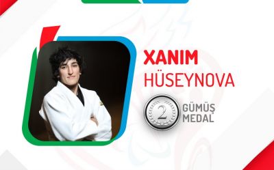 Azərbaycanın daha bir paracüdoçusu Bakıdakı yarışda medal qazanıb