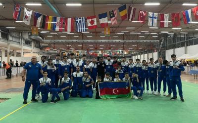 Azərbaycan kunq-fu millisi dünya çempionatında 37 medal qazanıb