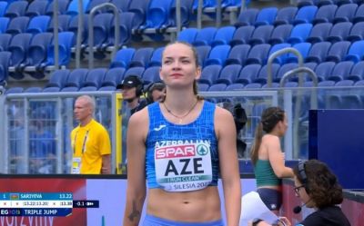 Azərbaycan atleti Avropa çempionatında mübarizəni dayandırıb