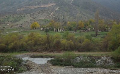 Laçının işğaldan azad olunan Güləbürd kəndi