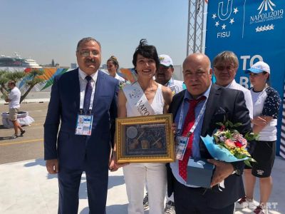 Universiada-2019: Neapolda Azərbaycan bayrağı qaldırılıb