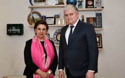 AFFA-nın baş katibi Meksikanın Azərbaycandakı səfiri ilə görüşüb