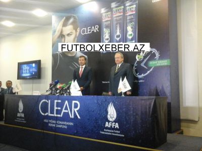 AFFA “Clear”la sponsorluq müqaviləsi imzaladı