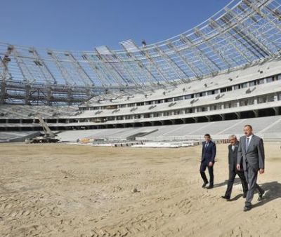 İlham Əliyev Olimpiya Stadionunda