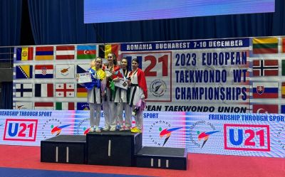 Azərbaycan taekvondoçusu Avropa çempionatında bürünc medal qazanıb