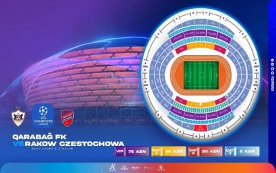“Qarabağ” - “Rakov” oyununun biletləri satışa çıxarılır