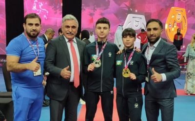 Azərbaycan karateçiləri beynəlxalq turnirdə 3 medal qazanıblar