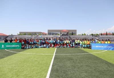 Qaxda festival xarakterli mini-futbol turniri keçirilib