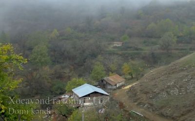 Xocavəndin işğaldan azad olunan Domi kəndi
