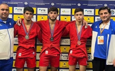 Azərbaycan samboçuları dünya birinciliyində 5 medal qazanıblar