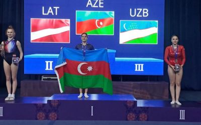 Azərbaycan gimnastları beynəlxalq turnirdə 3 medal qazanıblar
