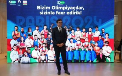 Paris-2024-də Azərbaycanı təmsil edən Olimpiya komandası üçün qala gecə təşkil olunub