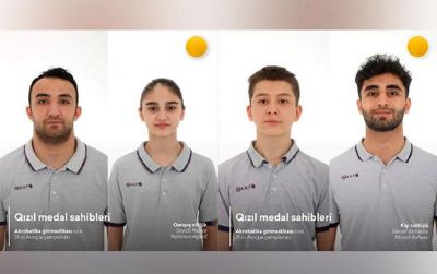 Azərbaycan gimnastları Avropa çempionu oldular