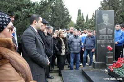 Anatoli Banişevskinin məzarı ziyarət edildi