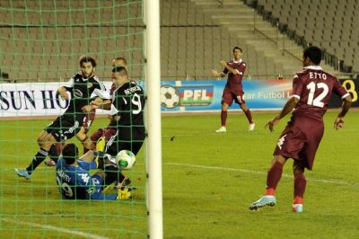 “Qarabağ”: 3 qolla 2 rekord
